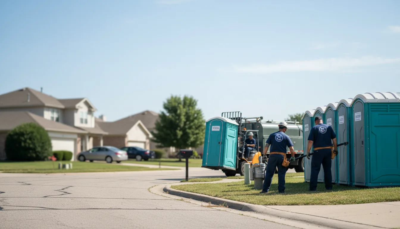 Porta Potty Rental in League City, TX near me